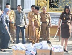 Wali Kota Ikuti Pemusnahan Surat Suara di KPU Tanjungbalai