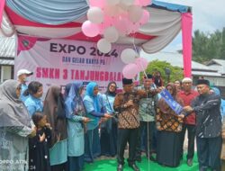 Walikota Buka Expo 2024 & Gelar Karya P5 di SMKN 3 T.Balai