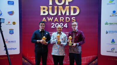 H Aspan ST Raih Gelar TOP Pembina Terbaik BUMD 2024