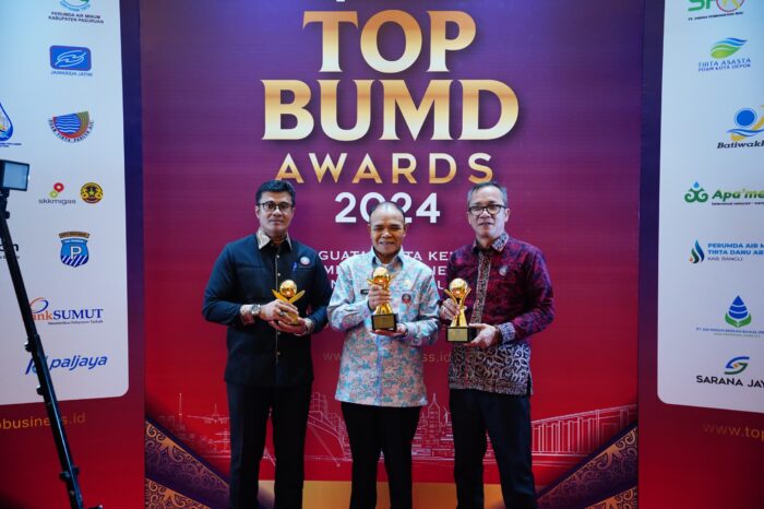 H Aspan ST Raih Gelar TOP Pembina Terbaik BUMD 2024