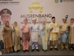 Walikota T. Balai Hadiri Pembukaan Musrenbang RKPD Provsu 2025