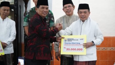 Safari Ramadhan di Hamparan Rawang, Gubernur Al Haris Disambut Antusias Warga