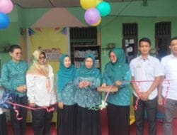 Ketua Tim Penggerak PKK Kota Tanjungbalai Resmikan Rumah Pintar