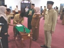 Pejabat Pemko Tanjungbalai Dimutasi
