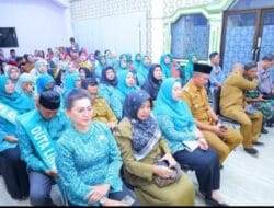 Wali Kota Waris Tholib Hadiri Kegiatan Evaluasi PKK Provsu