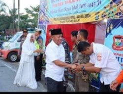 Wali Kota Tanjungbalai Cek Pos Pam Idul Fitri 1445 H