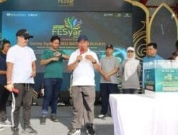 Wali Kota Waris Tholib Hadiri Senam Pagi Bersama BI