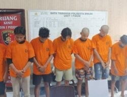 Bacok Warga Hingga Serang Kafe, 10 Anggota Geng Motor di Kota Binjai Ditangkap