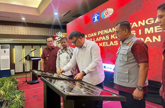 Plt Dirjen Pas Kunjungi Dapur Sehat Lapas Medan