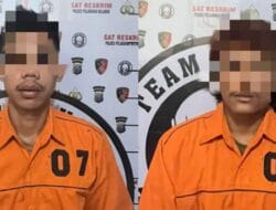 2 Orang Begal Diringkus Polres Pelabuhan Belawan