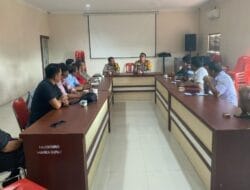 SMSI Tapanuli Utara Audensi Dengan Kapolres Tapanuli Utara