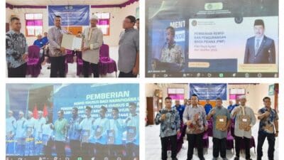 Rutan Tarutung Berikan Remisi Khusus Idulfitri dan Hari Raya Nyepi Kepada Warga Binaan