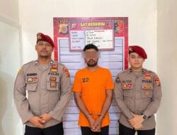 Satreskrim Polres Aceh Utara Berhasil Bekuk Pria SF Tersangka Pembakar Rumah Warga Aceh Utara