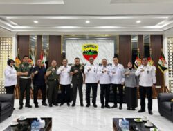 Jalin Sinergitas Kakanwil Ditjenpas Sumut Yudi Suseno, Jajaran dan Sejumlah Ka.UPT Medan Sekitar Lakukan Anjangsana ke Kodam I/Bukit Barisan