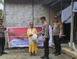 Minggu Kasih Polsek Indrapura Berbagi Tali Asih dengan Lansia