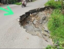 Jalan Provinsi Desa Hiligodu Km 13 Hampir Putus, Masyarakat Hiligodu Minta Pemerintah Provinsi Segera Turun Tangan