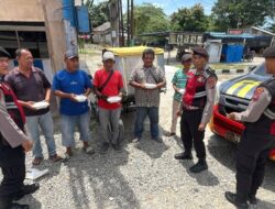 Polres Batu Bara Gelar Jumat Barokah Untuk Membantu Masyarakat Kurang Mampu
