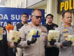 Pria Bawa 22 Kg Sabu Diamankan Polrestabes Medan 