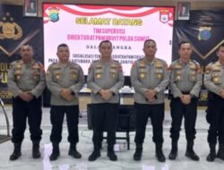 Tim Suvervisi Dit Pam Obvit Polda Sumut Laksanakan Sosialisasi Kegiatan Pam Obvit di Polres Batu Bara