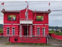 Kantor PDI Perjuangan Taput Satu-satunya di Sumut Tanah dan Bangunannya Milik Partai