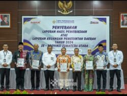 Bupati Batu Bara Terima Laporan Hasil Pemeriksaan LKPD Batu Bara TA 2024