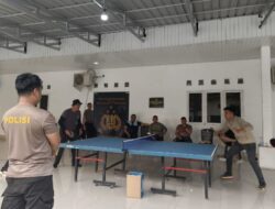 Polres Batu Bara Gelar Olahraga Bersama Untuk MasyarakatSehat Bersama Kapolres