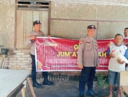 Polsek Indrapura Laksanakan Jumat Berkah di Desa Siparepare