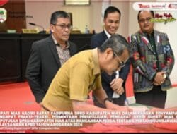 DPRD Kabupaten Nias Terima Penyampaian Bupati Nias Pendapat Akhir Pertanggungjawaban APBD Tahun 2024