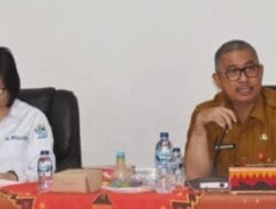 Sekda Samson Zai Hadiri Rapat Forkom Kepentingan Utama Semester I