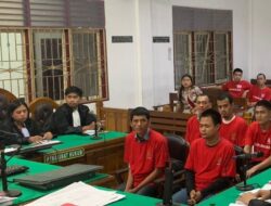 Jadi Kurir 46 Kg Ganja. 5 Pemuda di Medan Dituntut 18 Tahun Paenjara