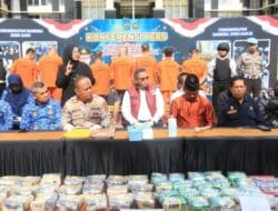 Sita 50 Kg Sabu dan 49 Kg Ganja. Polisi Bongkar 37 Kasus Narkoba di Sumbar