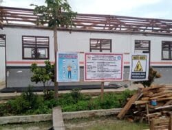 Proyek Revitalisasi Satuan Pendidikan SD Negeri 173311 Siborongborong didugaGunakan Material Bangunan Lama