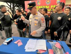 25 Tersangka Ditangkap. Polsek Medan Tembung Ungkap 20 Kasus Kejahatan