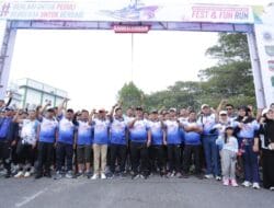 Sekdakot Tanjungbalai Hadiri dan Ikuti Fest & Fun Run 3K dan 5K Lanal TBA