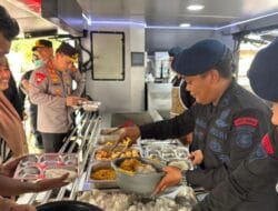 Polri Sokong Kebutuhan Makan di Aceh Tamiang