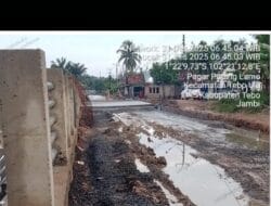 BPBD Tebo Klaim Turap Pagar Puding Rampung 100 persen, Begini Faktanya