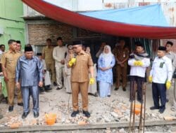 Wakil Wali Kota Tanjungbalai Hadiri Peletakan Batu Pertama Mesjid Umul Qura