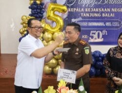 Wakil Wali Kota Dan Forkopimda Tanjungbalai Beri Kejutan HUT Ke-50 Kajari