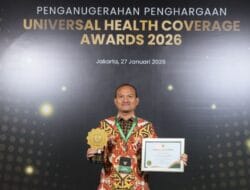 Walikota Tanjungbalai Terima Penghargaan UHC Award 2026