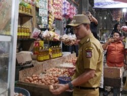 Jelang Ramadhan, Wali Kota Mahyaruddin Bersama Forkopimda Sidak Pasar