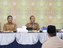 Walikota Mahyaruddin Pimpin Rakorpem di Kecamatan TB Utara