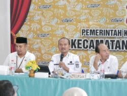 Wali Kota Tanjungbalai Kunjungi dan Pimpin Rakorpem di Kecamatan Teluk Nibung