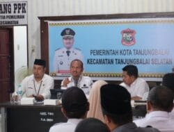 Wali Kota Tanjungbalai Pimpin Rakorpem di Kecamatan TBS
