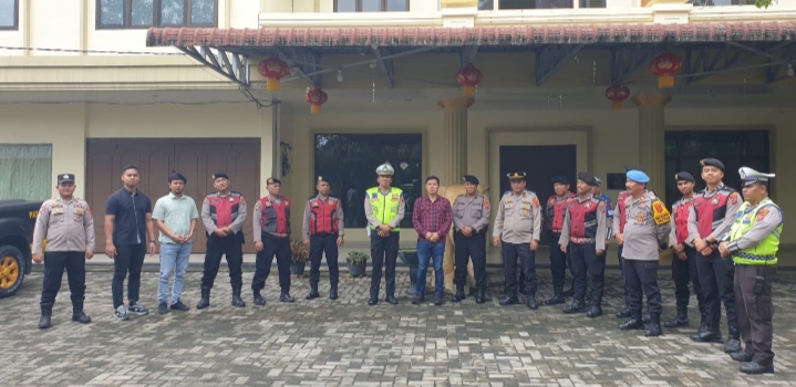 Polres Batu Bara Laksanakan Pengamanan Perayaan Tahun Baru Imlek