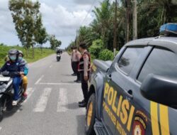 Polres Batu Bara Laksanakan Patroli Roda Empat Antisipasi 3C di Kawasan Jalinsum Kecamatan Lima Puluh