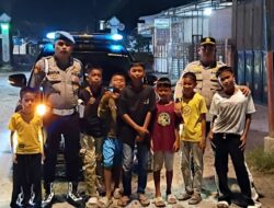 Polsek Medang Deras Gelar Patroli Mobile Antisipasi Gangguan Kamtibmas dan Asmara Subuh