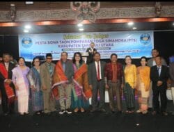 Hadiri Pesta Bona Taon PTS, Bupati Tapanuli Utara Harapkan Sinergitas Seluruh Elemen
