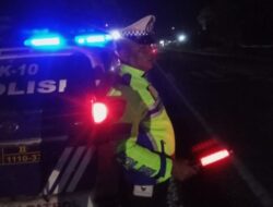 Sat Lantas Polres Batu Bara Laksanakan Patroli Blue Light Antisipasi Tindak Kejahatan Jalanan dan Laka Lantas