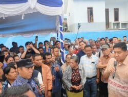 Bupati Tapanuli Utara sambut Kunker  Menteri PKP dan Mendagri Tinjau Progress Pembangunan Huntap