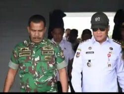 Siapkan Sarana/ Prasarana Sementara Menyambut Kehadiran Yon TP 955 HS